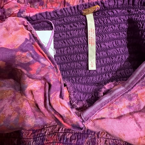 Free People Floral Cotton Tiered Maxi dress - Picture 5 of 7